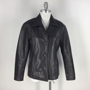 Vintage Sea Dream coat M Dark brown Leather